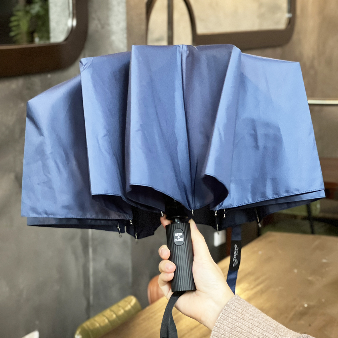 Ô Gấp Gọn Thu Mở Tự Động 10 Nan Kaiyo