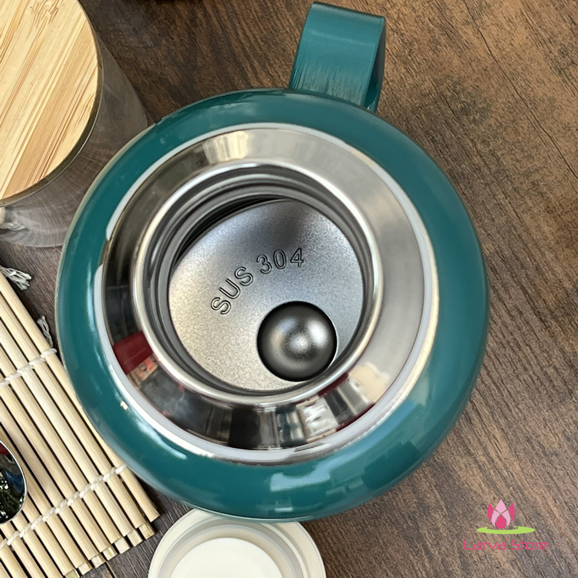 Phich giu nhiet inox Kaiyo 2.2L