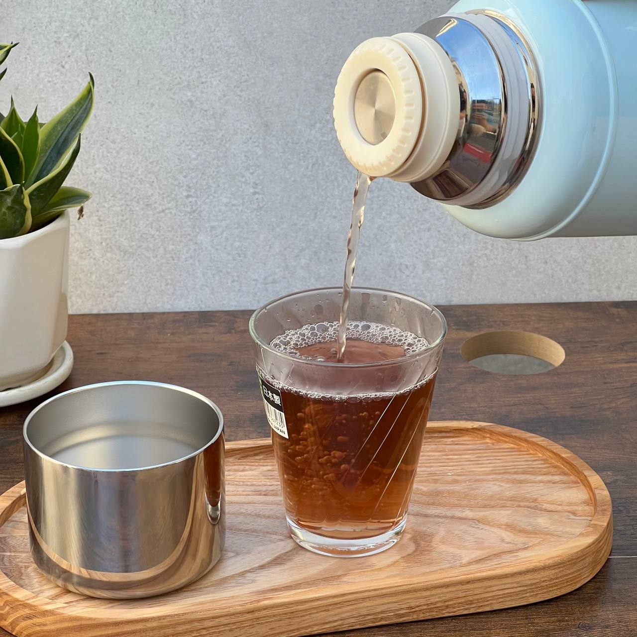 Phich giu nhiet inox Kaiyo 2.2L