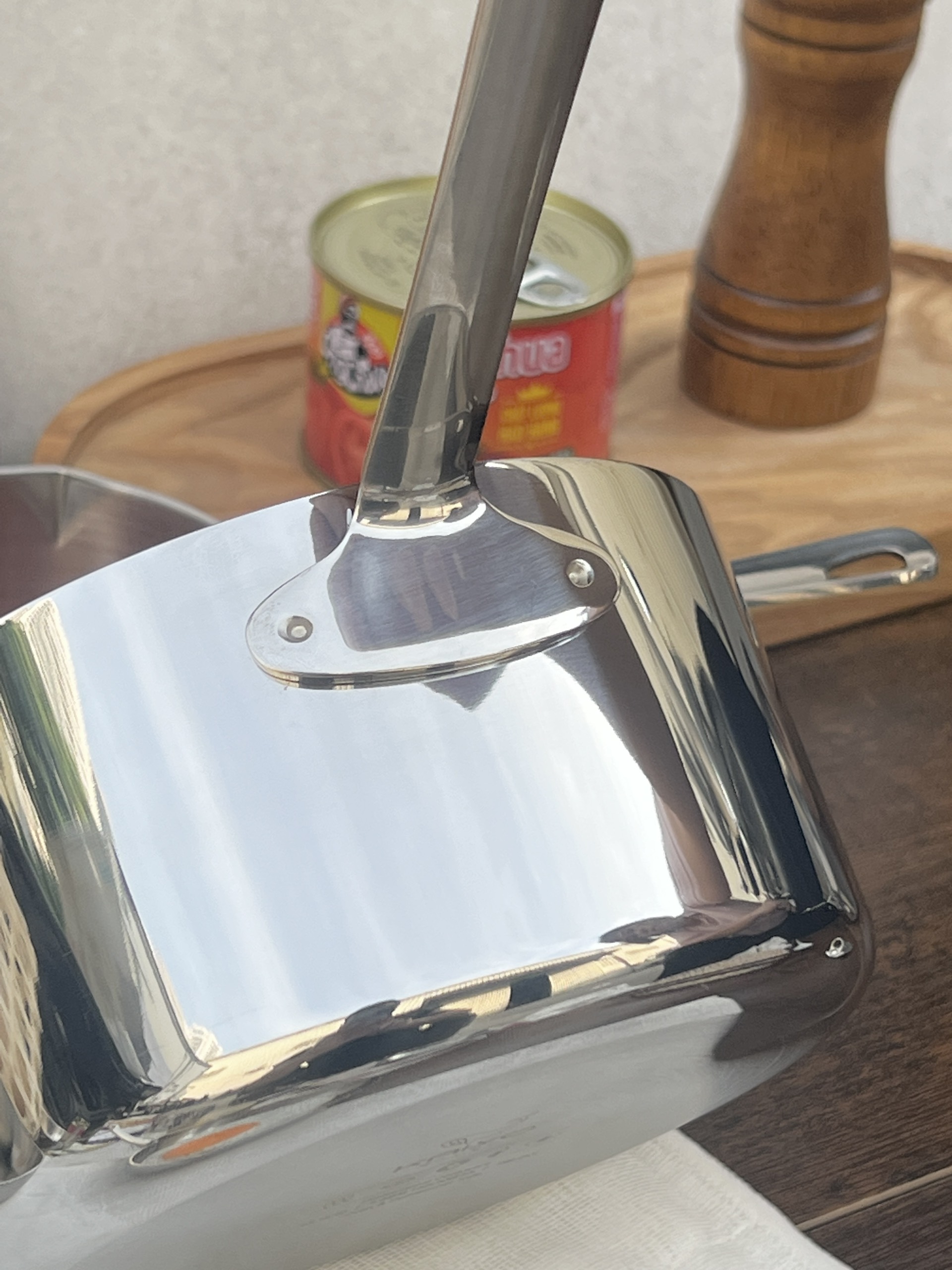 Quánh đúc inox 3 lớp đáy liền Tri-Ply Kaiyo mini size