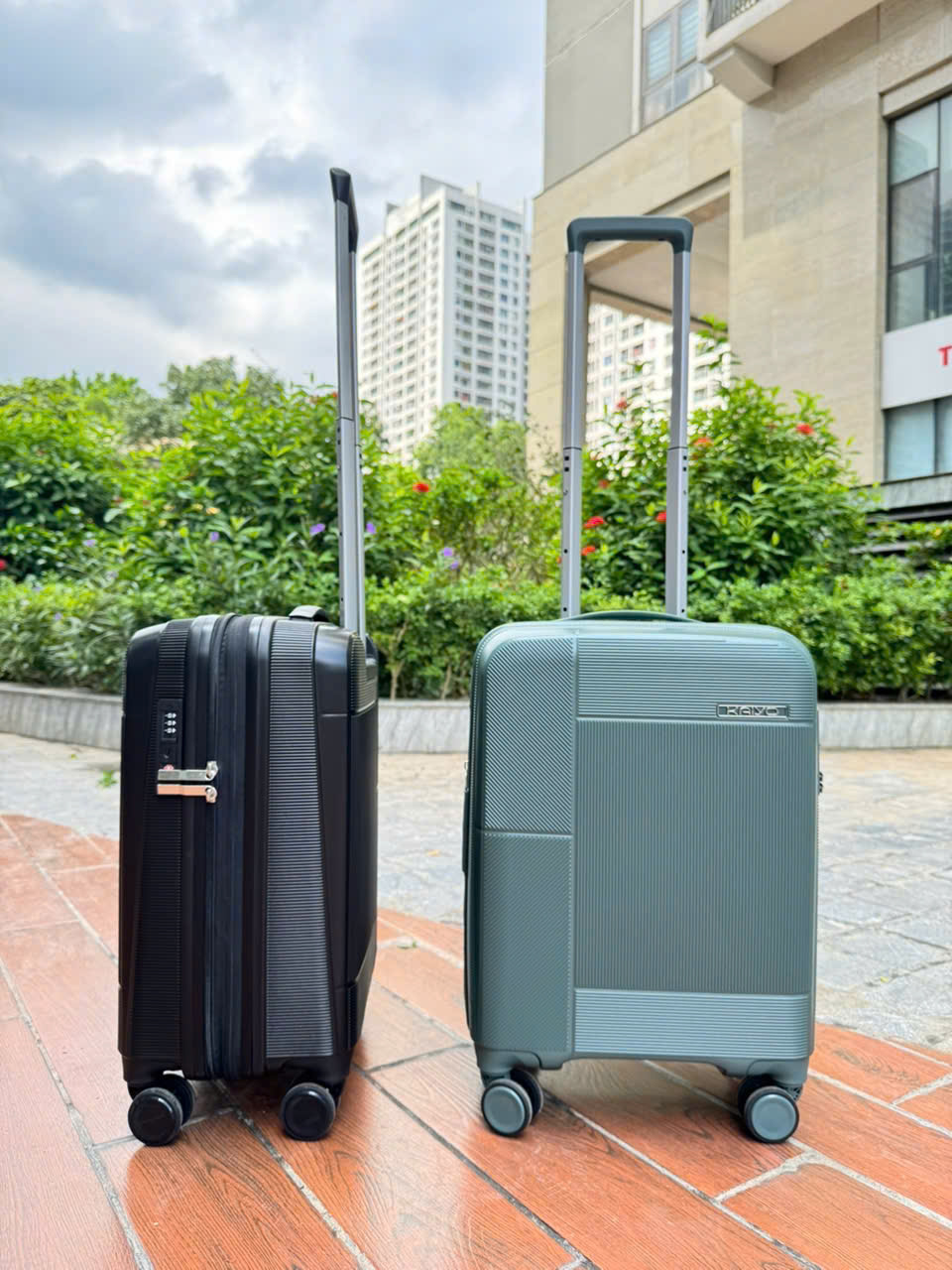 Vali cần kéo khóa số TSA Kaiyo 20 inch