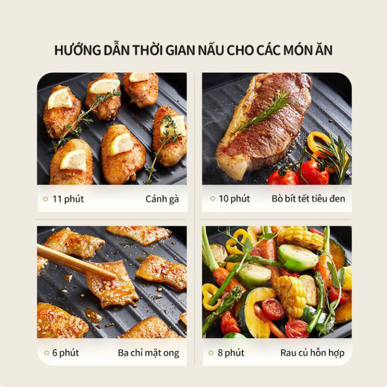 Vỉ nướng điện Bear GR-4H15C