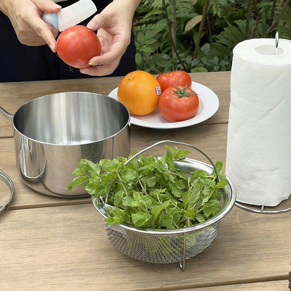 Xửng hấp có quai Kaiyo inox 304 miệng 20cm