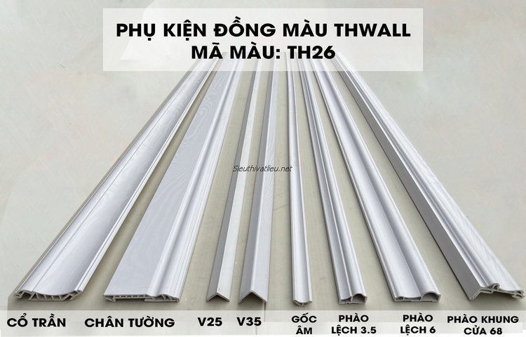 PHÀO CHỈ NHỰA NANO VÂN GỖ MÀU TRẮNG TH26