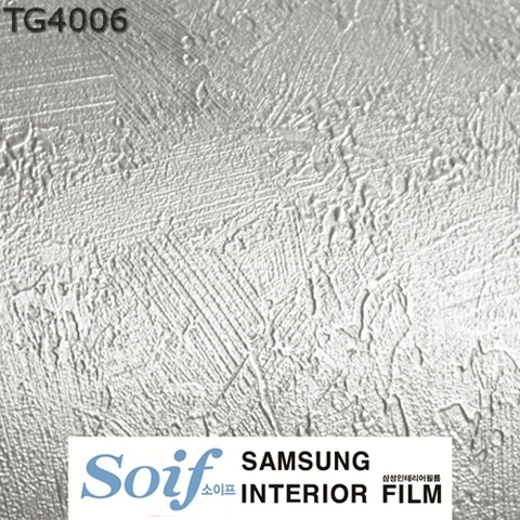 Film nội thất vân kim loại Soif TG4006 màu bạc