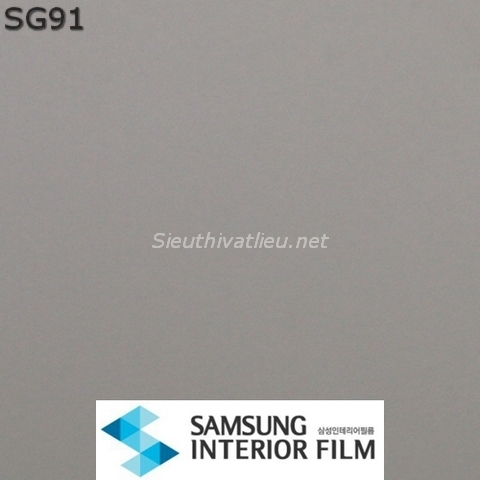 Film dán nội thất đơn sắc màu xám SG91