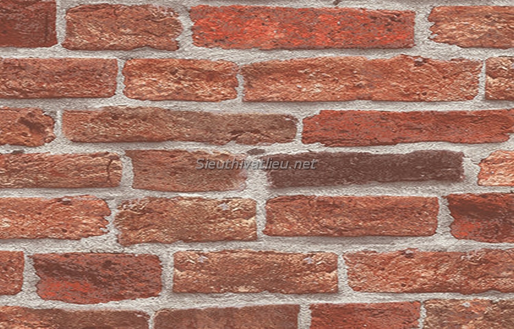 Giấy dán tường giả gạch Stone 85087-3