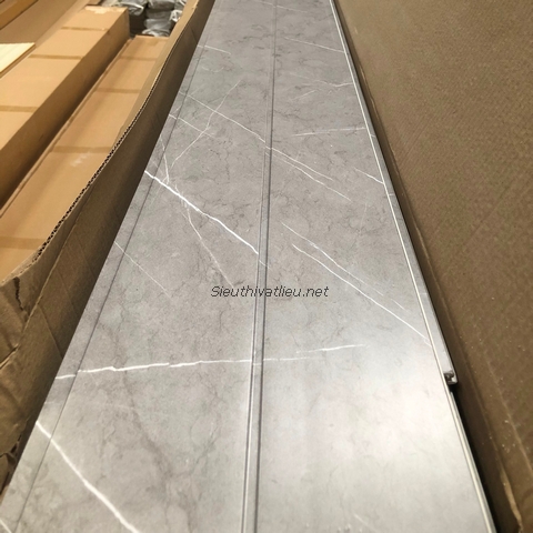 Lam nhựa 2 sóng giá rẻ 2ST-072 vân đá màu xám