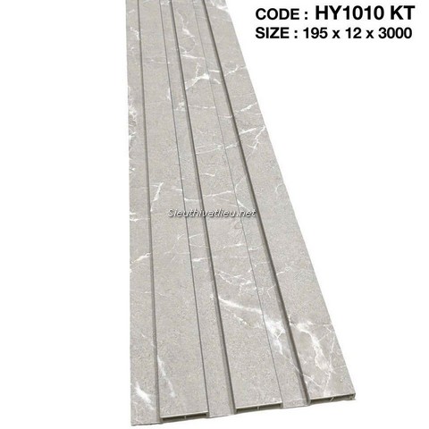 Lam nhựa 3 sóng Decor HY1010 vân đá màu xám