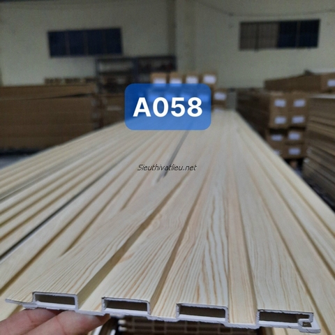 Lam nhựa 4 sóng 4ST-058 vân gỗ màu vàng