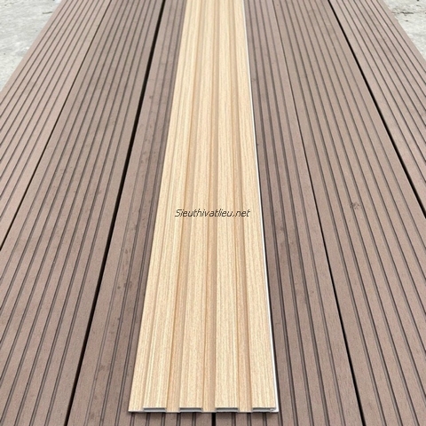 Lam nhựa 4 sóng 4ST-247 vân gỗ màu vàng