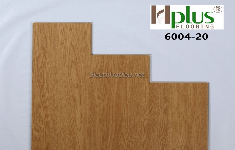 Sàn nhựa hèm khóa vân gỗ Hplus 6004-20