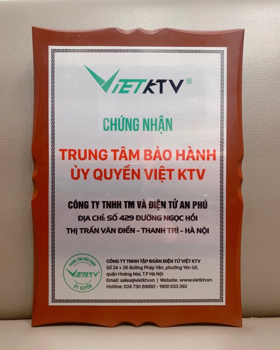 An Phú Audio - Trung tâm bảo hành Ủy quyền Việt KTV