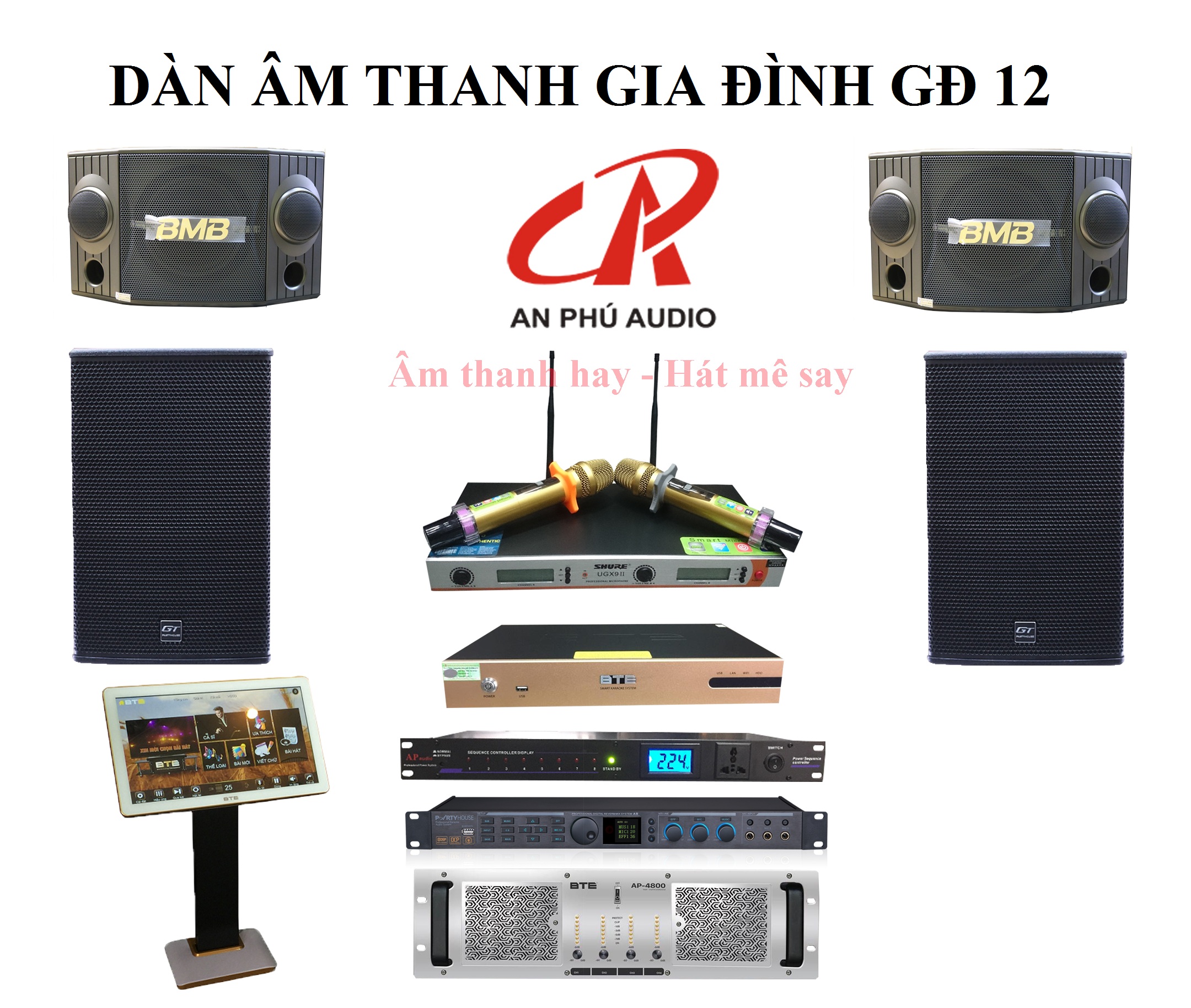 MỘT BỘ DÀN ÂM THANH GIA ĐÌNH CẦN NHỮNG GÌ