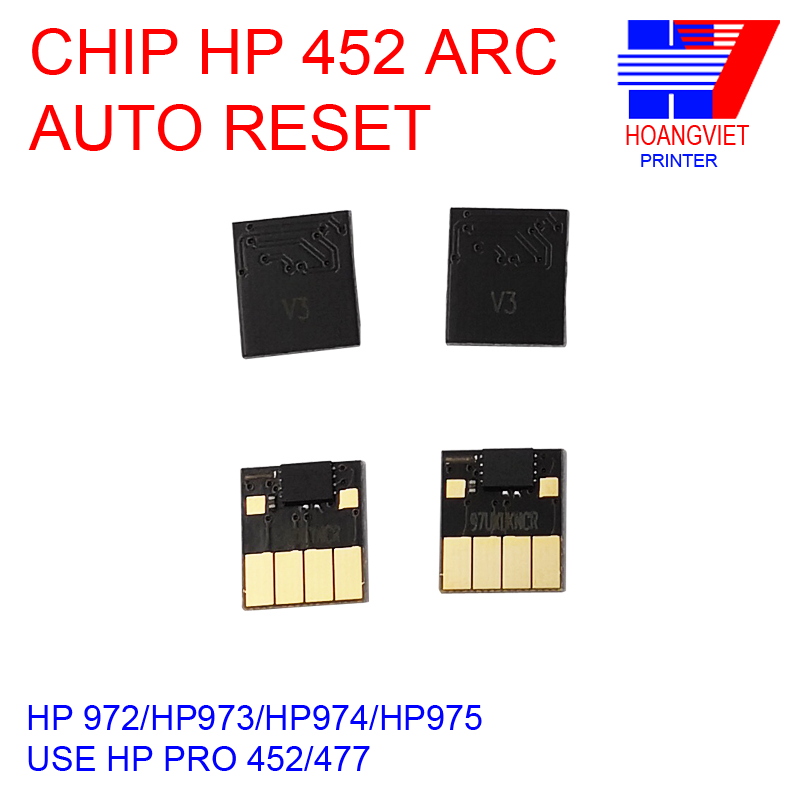 CHÍP HP 452 AUTO RESET