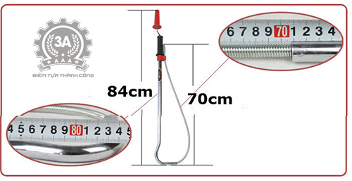 dụng cụ thông tắc toilet