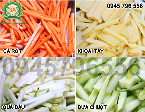 Máy cắt lát củ quả con chì 3A370W