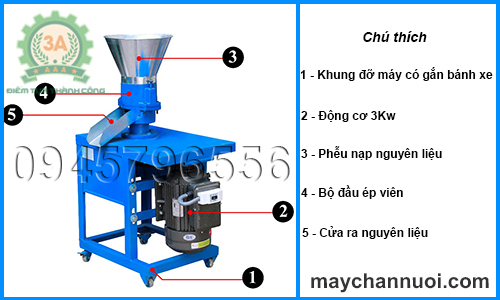 Máy ép cám chăn nuôi