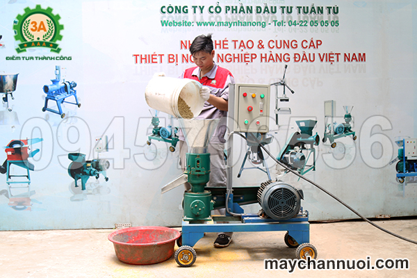 Máy làm thức ăn dạng viên 3A