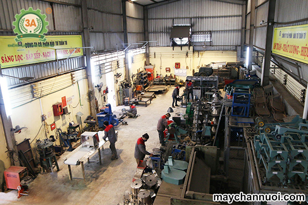 chế tạo Máy nghiền ngô, băm cỏ chăn nuôi đa năng 3A5,5Kw