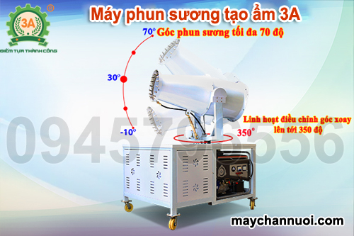 Máy phun nước tạo ẩm công nghiệp 7