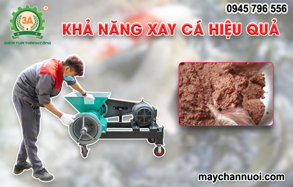 Máy xay cổ gà 3A15Kw