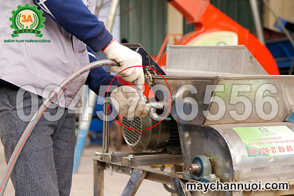 máy nghiền tinh bột nghệ tươi 3a