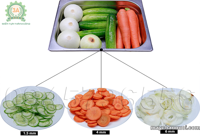 máy cắt rau củ quả 3A