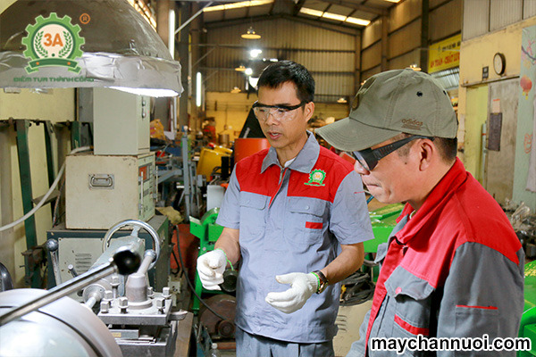 Chế tạo thiết bị sấy thức ăn chăn nuôi băng tải 3A