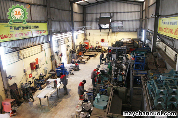 3A nhận đơn đặt hàng thiết kế, chế tạo thiết bị sấy thức ăn chăn nuôi dạng băng tải 3A với số lượng lớn