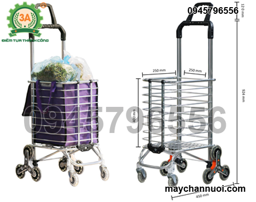 Xe đẩy hàng đi chợ mini
