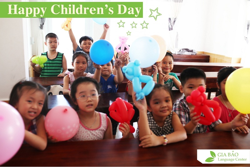 Happy Children's Day - Gia Bao Language Center 2015