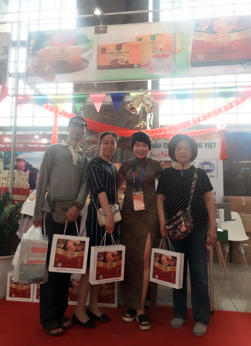MANG THƯƠNG HIỆU TRÀ LINH CHI KIM CƯƠNG VIỆT ĐẾN VỚI THẾ GIỚI