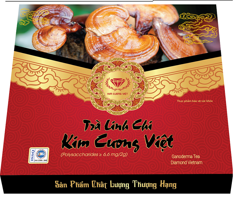 TRÀ LINH CHI KIM CƯƠNG VIỆT SẢN PHẨM SẠCH CHO TƯƠNG LAI