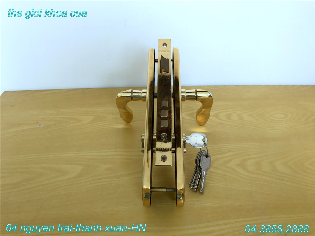 ảnh khóa mạ vàng Gold 88