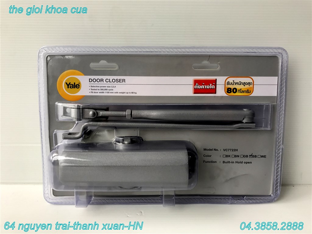 tay co thủy lực Yale VC - 7722 H - SB