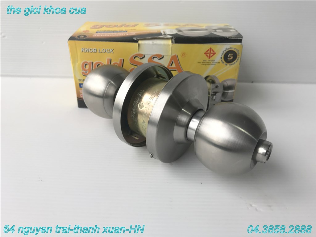 khóa nắm tròn nhập khẩu Thái Lan Gold SSA 3