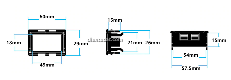 Mạch Tạo Thời Gian Trễ 1 Giây - 999 Giờ Hiển Thị Led