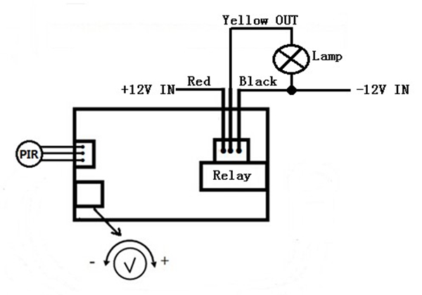 mạch cảm biến chuyển động
