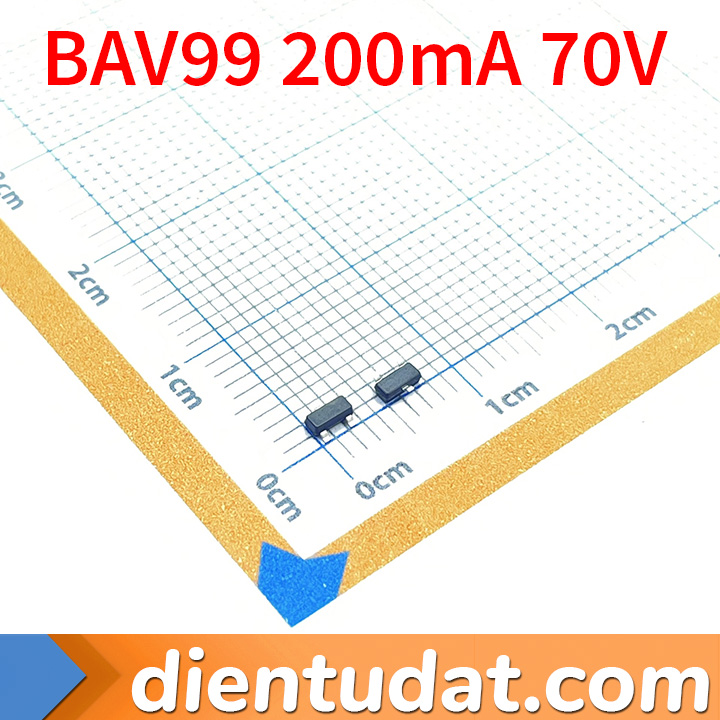 BAV99 A7W 200mA 70V Ultra-Fast Diodes SOT-23