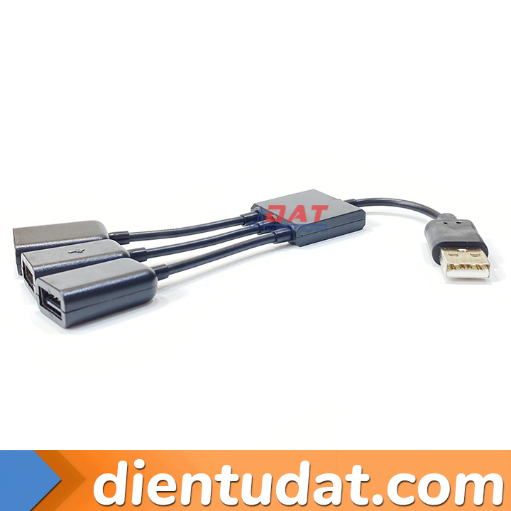 Bộ Chia HUB Mở Rộng Cổng USB 1 Ra 3 Cổng