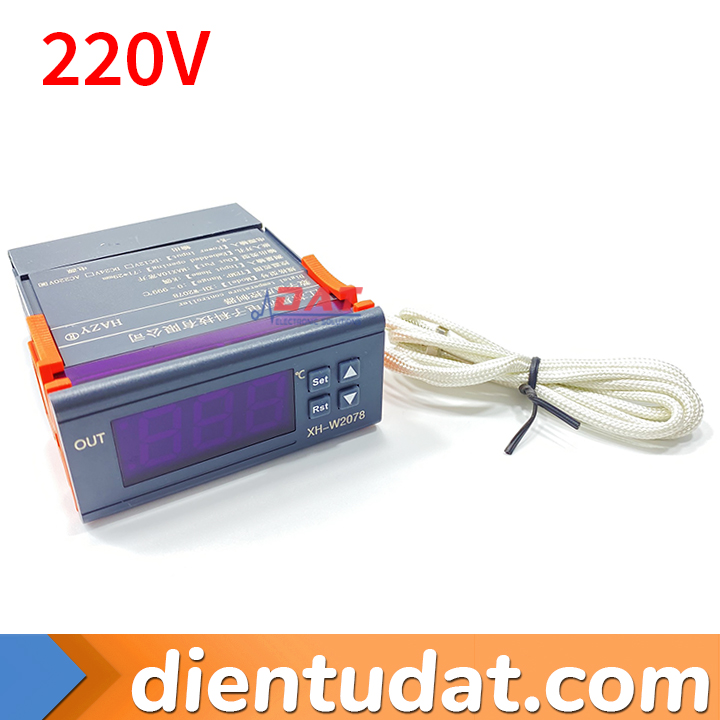 Bộ Điều Khiển Nhiệt Độ 220V 999 Độ W2078