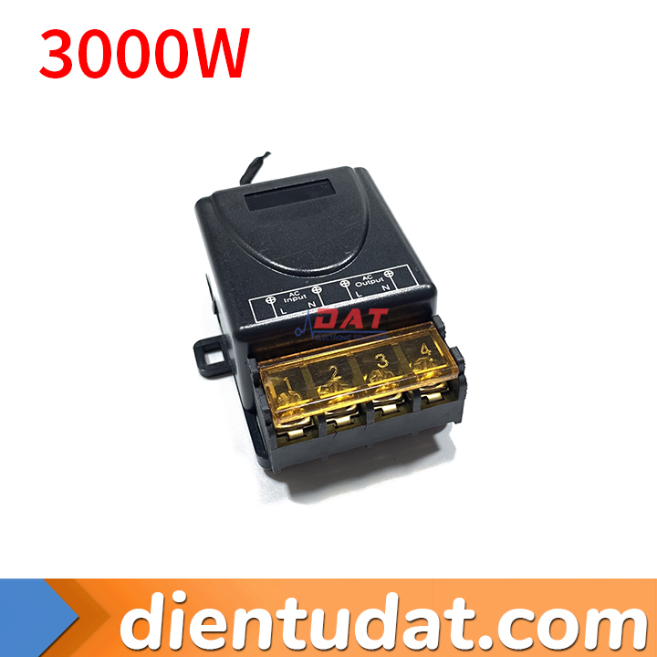 Bộ Điều Khiển RF 1 Kênh Công Suất Cao 3000W