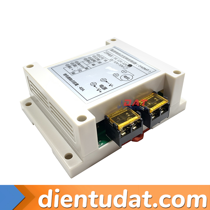 Bộ Điều Khiển RF Đảo Chiều Động Cơ DC 12V - 32V 40A