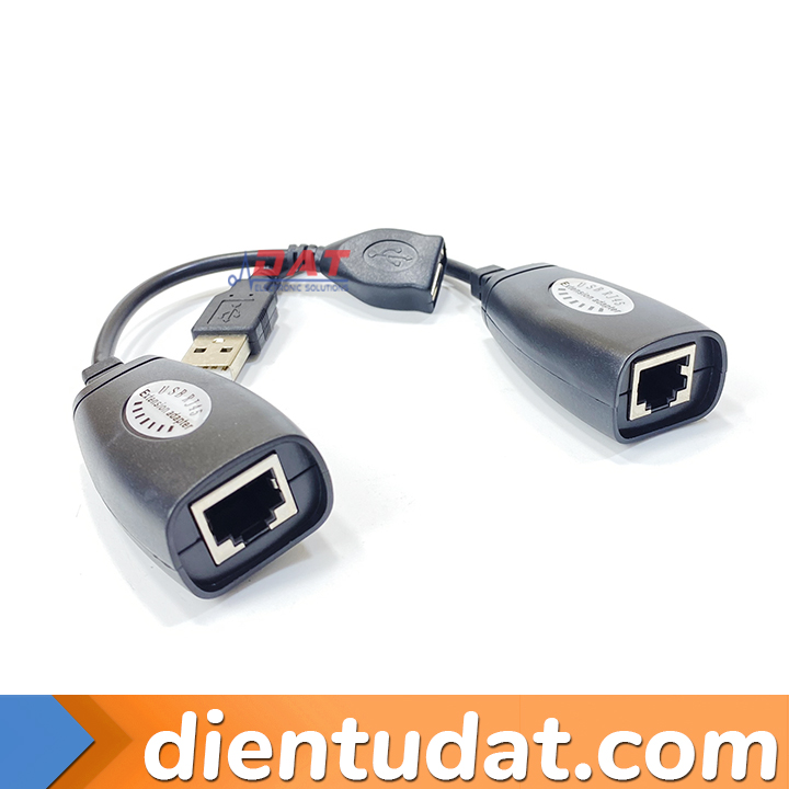 Bộ Mở Rộng Cổng USB Bằng Cổng Mạng LAN RJ45