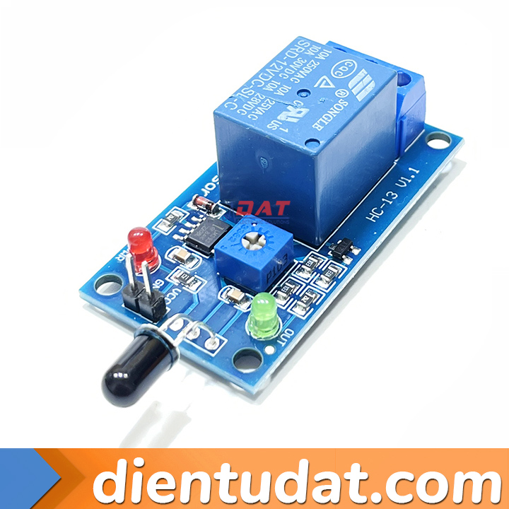 Cảm Biến Lửa Đóng Ngắt Relay 12V