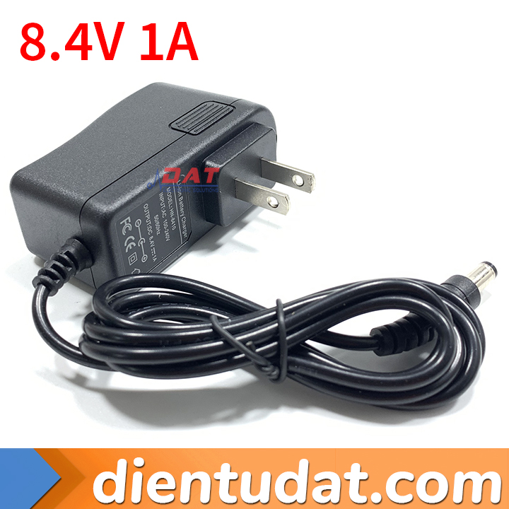 Củ Adapter Sạc Pin LI-ON 8.4V 1A