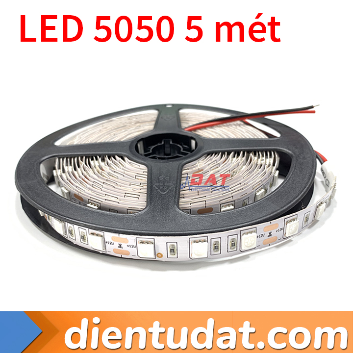 Đèn LED Dây 5050 12V - Cuộn 5 Mét