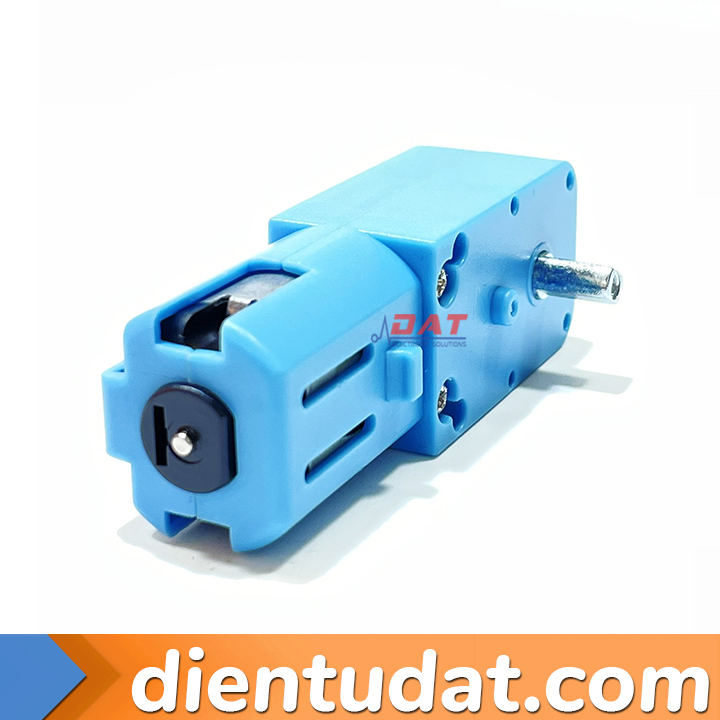 Động Cơ DC Giảm Tốc Hộp Số Kim Loại 2 Trục 1:90 Dual Shaft Plastic Geared TT Motor