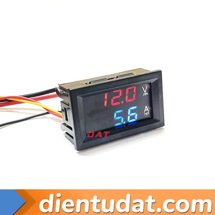 Đồng Hồ Đo Áp Và Dòng DC 0-100V 0-100A